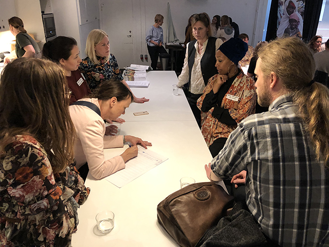 Axfoundation is investigating the interest in Sweden for a Swedish sister organization to the Norwegian ETI.