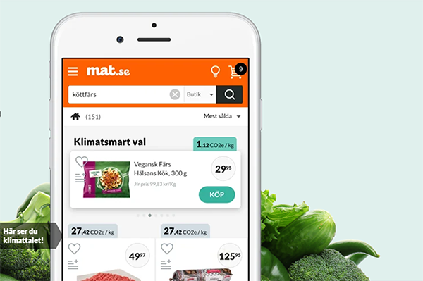 Mat.se samarbetar med Axfoundation, Axel Johnson AB och Rise.