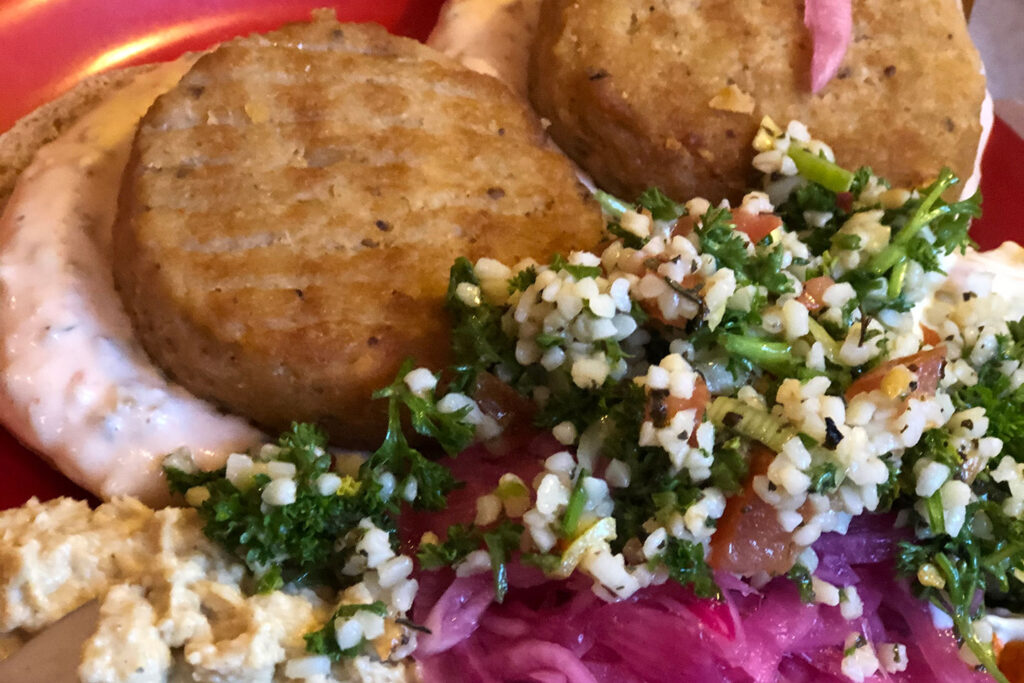 Fish burgers made from bream was served as lunch to pupils in Södertälje